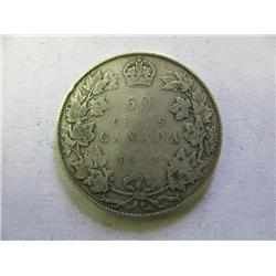 1917 Canadian 50 Cent