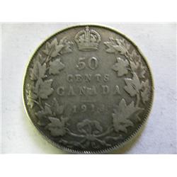1913 Canadian 50 Cent