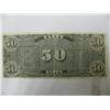 Image 2 : 1861 50$ Confederate Dollar Note