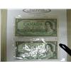 Image 1 : 1954 Canadian 1$ Notes