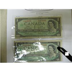 1967 Canadian 1$ Notes