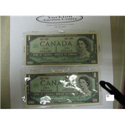1967 Canadian 1$ Notes
