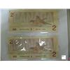 Image 1 : 1986 Canadian 2$ Notes