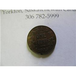 1925 Canadian Penny Small