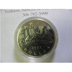 1983 UNC Canadian Dollar