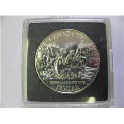 1989 McKenzie River Canadian Dollar UNC