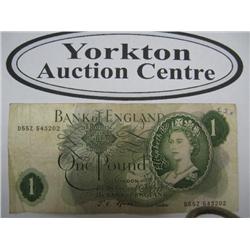 British 1 Pound Note