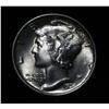 Image 1 : 1934-p Winged Liberty Head 'Mercury' Dime 10c Grades ms64 FSB