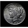 Image 1 : 1924-s Peace Dollar $1 Grades Almost Uncirculated au55