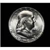 Image 1 : 1954-s Franklin Half Dollar Grades Choice Uncirculated ms64++ PQ