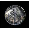 Image 2 : ***RARE    Rainbow Toned 1917-d Liberty Head 'Mercury' Dime Grades Gem Uncirculated ms66 FSB  RARE**