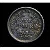 Image 2 : 1838-p No Drapery/Large Stars  Seated Liberty Dime Grades Almost Uncirculated au50