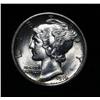 Image 1 : 1916-p Winged Liberty Head 'Mercury' Dime 10c Grades ms65 FSB  Complete Full Split Bands