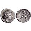 Image 1 : Lokris. Lokri Opunti. Triobol or hemidrachm, 330’s BC. AR 2.74 g., 11'.