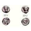 Image 1 : Phokis. Lot of two silver obols.