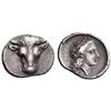 Image 1 : Phokis. Triobol, struck under Philomelos, 357 - 354 BC. AR 2.77 g., 12'.