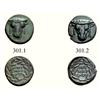 Image 1 : Phokis. Lot of two bronze coins.