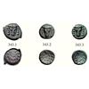 Image 1 : Phokis. Lot of three bronze coins.