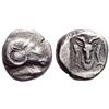 Image 1 : Phokis. Delphi. Trihemiobol, early 5th century BC. AR 1.36 g., 3'.