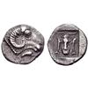 Image 1 : Phokis. Delphi. Trihemiobol, mid to late 5th century BC. AR 1.32 g., 10'.