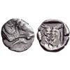 Image 1 : Phokis. Delphi. Trihemiobol, mid to late 5th century BC. AR 1.23 g., 7'.