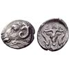 Image 1 : Phokis. Delphi. Trihemiobol, early 4th century BC. AR 1.30 g., 2'.