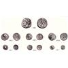 Image 1 : Lokris. Lot of seven different silver coins.