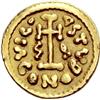 Image 3 : Roman Emp. Benevento. Gisulf II. Tremissis, AV 1.33g.