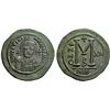 Image 1 : Byzantine Emp. Justinian I. Follis year 12 / 538-9, Æ 23.68g.