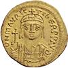 Image 2 : Byzantine Emp. Maurice Tiberius. Solidus ca. 583, AV 4.39g.