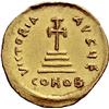 Image 3 : Byzantine Emp. Heraclius. Solidus 610-613, AV 4.46g.