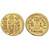 Image 1 : Byzantine Emp. Heraclius. Solidus 637-638, AV 4.52g.