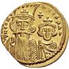 Image 2 : Byzantine Emp. Constans II. Solidus ca. 661-663, AV 4.47g.