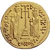 Image 3 : Byzantine Emp. Constans II. Solidus ca. 661-668, AV 4.34g.