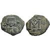 Image 1 : Byzantine Emp. Justinian II. Follis 685-695, Æ 2.82g.