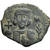 Image 2 : Byzantine Emp. Justinian II. Follis 685-695, Æ 2.82g.