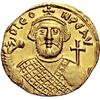 Image 2 : Byzantine Emp. Leontius. Solidus 695-698, AV 4.39g.