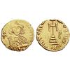 Image 1 : Byzantine Emp. Theodosius III. Solidus 716-717, AV 3.97g.