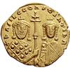 Image 3 : Byzantine Emp. Basil II B. Histamenon nomisma ca. 977-989, AV 4.05g.