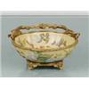 Image 1 : FINE PORCELAIN ACCENTED WITH BRASS