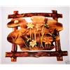 Image 1 : "HUMMINGBIRDS" - FRAMED  WOOD CARVING  -  QUALITY