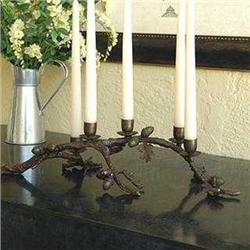 Acorn Centerpiece Candle Holder