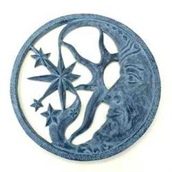 Moon and Star Wall Plaque