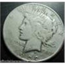 1922 SIlver Peace Dollar