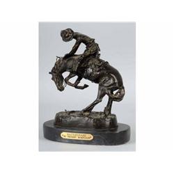 Rattlesnake Bronze Sculpture- Frederick Remington