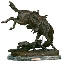 Wicked Pony Bronze Remington Sculpture