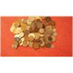 100 Mixed Foreign Coins