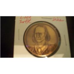 Little Turtle Miami Indian Bronze Medallion