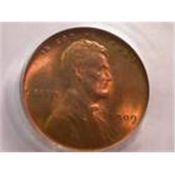RARE 1909 VDB Red Lincoln Cent MS 64