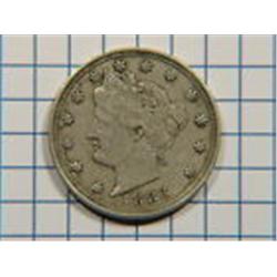 1883 "No Cent" Extra Fine Nickel